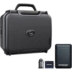 Vaultek LifePod XR Standard | Advanced Rugged Lock Box & Weatherproof Travel Case | Modular Interior with Removable Dividers, Backlit Keypad | Integrated Cable Lock Anchor | Signature Series Kit