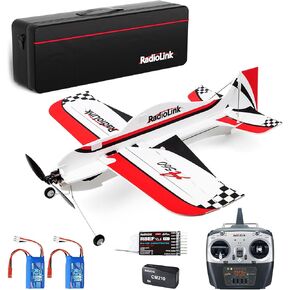 Radiolink A560 PNP (Plug&Play) RC 3D Airplane with 6 Flight Modes, Flight Controller Byme-A Gyro and Brushless Motor, CM210 2S LiPo Fast Charger, T8FB Transmitter and R8EF, Totally RTF Combo