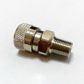 PCP Air Rifle 8mm Quick Release Disconnect Coupler Fitting Female Socket for Filling (1/8NPT)