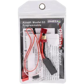 Upgraded Airsoft Mosfet Kit G3 Programmable for Airsoft Air Guns AEG Electric BB Gun Replicas BB Pistol Rifle Pistol for Lipo Life Durable & Stable