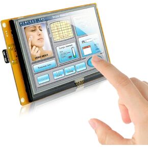 5 Inches TFT LCD Touch Screen Display Module 800 * 480 RS232/TTL UART Port with Touch Screen Compatible with Arduino R3/Mega2560 ESP32 8266 STM32