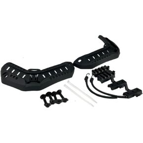 ATAIRSOFT Rail Mount Helmet Adapter Maritime Helmet Side Rail with Lanyard Mounting Screws Tactical Hunting Helmet Accessories