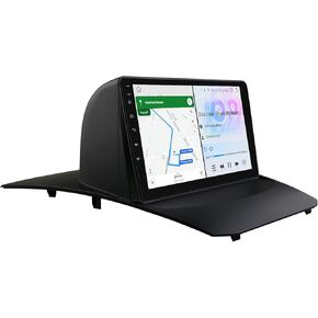 hizpo Android 13 Car Radio Stereo for Ford Fiesta 2009-2013, 4+32GB GPS Navigation Display 9 inch QLED Touchscreen with Carplay Bluetooth WiFi SWC DSP RDS USB