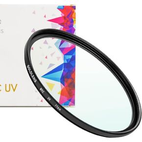 UV Protection Filter with Ultra-Slim 36 Multi-Layer Coatings UV Lens Filter, Photography Filter,Transmission Rate ≥ 99.7%, B270 Glass UV Filter for Camera Lens (82mm)