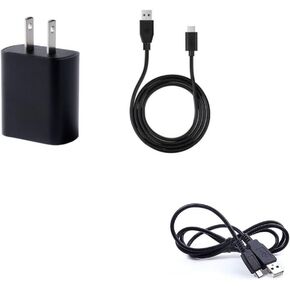 USB 5V AC/DC Adapter Compatible with Phonak Charger Case Go BTE RIC Combi Ease Life Slim PartnerMic Audeo P90R L90R P90 B90 L90 R 0459 Lumity Pair Hearing Aids Dock 5VDC Power Battery Charger