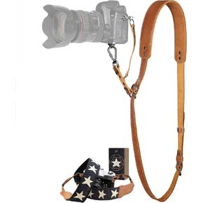 Padwa Lifestyle Tan Single Camera Harness Strap for One Camera