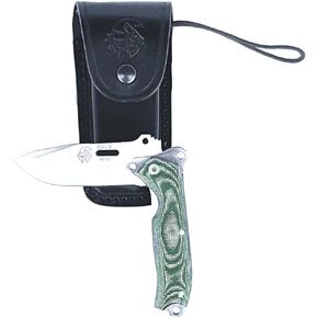 Forester SV-3 Hunting Folding Knife - 3-3/8" Blade - Micarta Handle