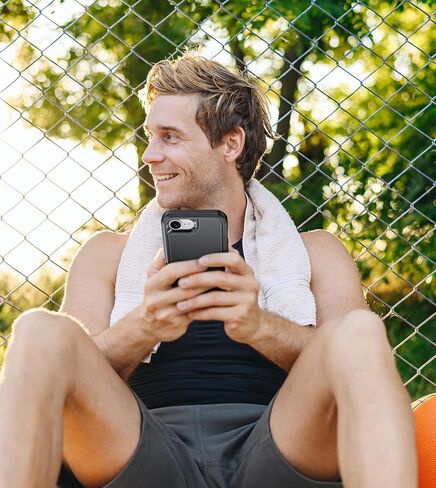 Fntcase for iPhone 16e Phone Case: for iPhone 16E Case 2025 حماية انخفاض بالخدمة الثقيلة مع غطاء الهاتف الخليوي العسكري المقاوم للصفات العسكرية (أسود) (أسود) in Kuwait