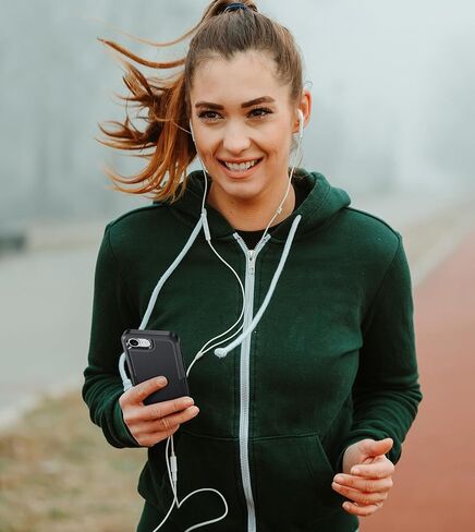 Fntcase for iPhone 16e Phone Case: for iPhone 16E Case 2025 حماية انخفاض بالخدمة الثقيلة مع غطاء الهاتف الخليوي العسكري المقاوم للصفات العسكرية (أسود) (أسود) in Kuwait