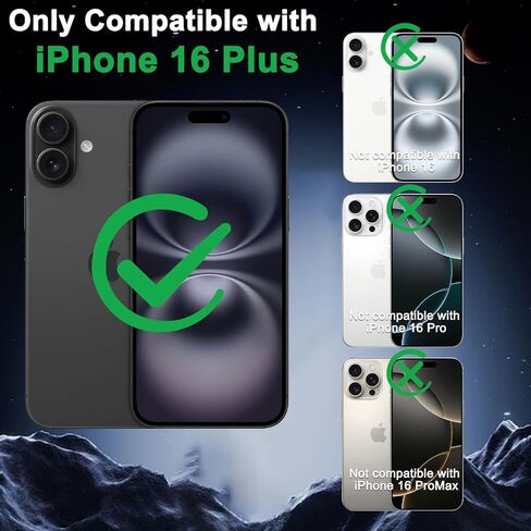 Wallet Case Compatible for iPhone 16 6.1 inch with Credit Card Holder,Shockproof Protective Phone Cover Supports 360°Rotation Ring Stand and RFID Blocking,Dark Purple in Saudi Arabia