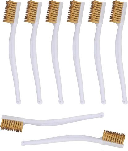 6pcs 3D Printer Nozzle Cleaning Copper Wire Toothbrush in Kuwait