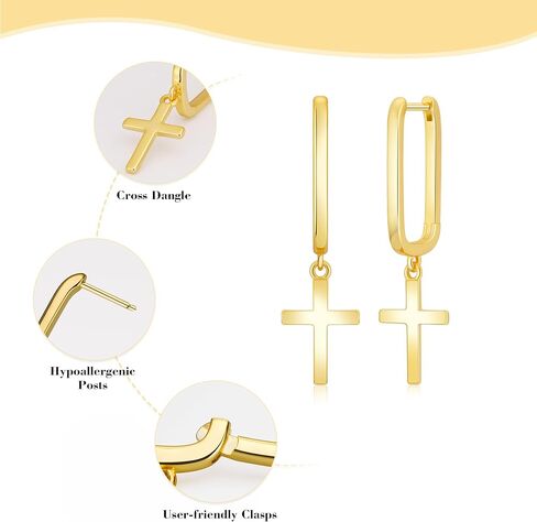 أقراط من الفضة الإسترلينية عيار 925 مضادة للحساسية، أقراط أنيقة ذات لونين على شكل قلب/نجمة/قمر/برق للنساء (مع صندوق هدايا) in Kuwait