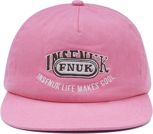 Clakllie Flat Bill Baseball Cap Snapback Trucker Hat Steet Casual Hip Hop Cap Breathable Runner Cap Vintage Low Profile Hat in Kuwait