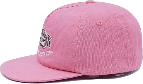 Clakllie Flat Bill Baseball Cap Snapback Trucker Hat Steet Casual Hip Hop Cap Breathable Runner Cap Vintage Low Profile Hat in Kuwait