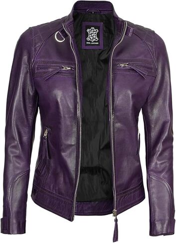 Discover Modern Elegance with Our Asymmetrical Leather Jacket for Women in Kuwait