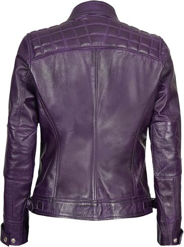 Discover Modern Elegance with Our Asymmetrical Leather Jacket for Women in Kuwait