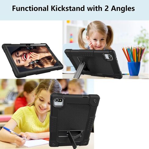 for ZZB 10 Inch Tablet Case,for MB1001 10.1 Tablet Case Kids Friendly Shockproof Shoulder Strap Shell for CZZ/Okaysea 10.1/HAPPYBE/ANYLAKE/Freeski OLEXEX Bestski/Velorim Tablet (Navy/Green) in Saudi Arabia