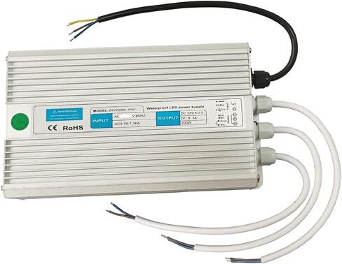 LED Driver Power Supply AC 110-260V إلى DC 12V 150W IP67 محول محول محول مقاوم للماء لضوء شريط LED في الهواء الطلق ، مشروع الكمبيوتر ، نظام أمان كاميرا CCTV in Saudi Arabia