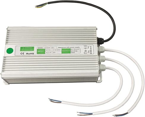 LED Driver Power Supply AC 110-260V إلى DC 12V 150W IP67 محول محول محول مقاوم للماء لضوء شريط LED في الهواء الطلق ، مشروع الكمبيوتر ، نظام أمان كاميرا CCTV in Saudi Arabia