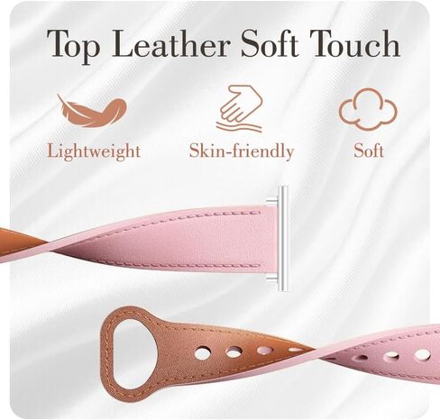 Lysandra for Spade & Co Health Smartwatch 4 Band ، استبدال حزام جلدي سليم 22 مم (حزمة) متوافق مع Watch Smartwatch Spade & Co Health / 22 مم. in Kuwait