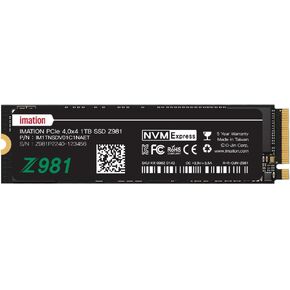 1TB NVMe M.2 PCIe Gen 4x4 2280 Internal Solid State Drive Z981, Up to 7,400MB/s, Compatible with Laptop and PC Desktops