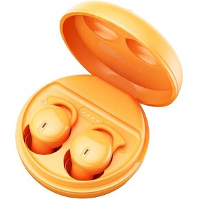 Invisible Sleep Headphones,Sleep Earbuds for Side Sleepers,Sleep Earphones Comfortable Noise Blocking, Bluetooth 5.3 Wireless Headphones for Sleeping,Running,Driving,Hiking - Orange 2