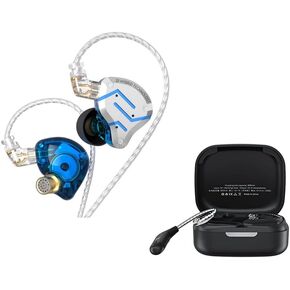 KZ ZS10 Pro in Ear Monitor and KZ AZ09 Bluetooth 5.2 Module IEM Bluetooth Adapter