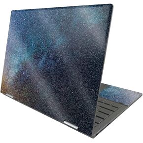 MightySkins Glossy Glitter Skin Compatible with HP Envy x360 13" (2022) - Astro Sky | Protective, Durable High-Gloss Glitter Finish | Easy to Apply, Remove, and Change Styles | Made in The USA