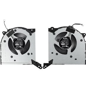 New CPU+GPU Cooling Fan Replacement for Lenovo Legion R9000K Y9000K IAX7 2022 for Legion 7 16IAX7 (82TD) 16ARHA7 (82UH) 2022 Series DFSCL12E16486J FPRW DFSCL12E06486J FPRV DC12V 1A