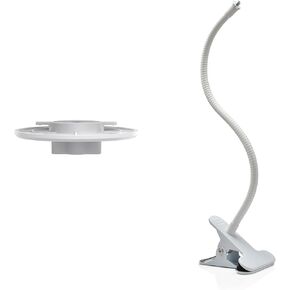 Holicfun Flexible Clip Mount for TP-Link Kasa EC70, Kasa EC71, Kasa KC410S, Kasa KC411S, Tapo C200, Tapo C210, Tapo C211, and Tapo C220 Pan Tilt Cameras