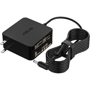 45W Laptop Charger Fit for Asus Vivobook 14 15 17 TP410 X403 X405 X441 F412 F510 F512 ZenBook UX303 UX305 UX330 UX331 UX360C Chromebook C200 C202 C301 AC Adapter Power Supply Cord 4.0 * 1.35mm