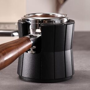 Portafilter Holder, Espresso Tamping Station for 51mm/54mm Portafilters | Adjustable Height Coffee Portafilter Holder | Tamper Station with Non-slip Silicone Base for Breville 54MM Portafilter
