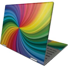 MightySkins Skin Compatible with HP Envy x360 13" (2022) - Color Swirl | Protective, Durable, and Unique Vinyl Decal wrap Cover | Easy to Apply, Remove, and Change Styles | Made in The USA