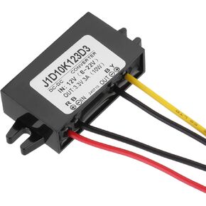 MECCANIXITY DC 12V to DC 19V Power Converter 4A 76W Step UP Converter Voltage Regulator IP67 Waterproof Transformer Power Supply Module Power Adapter for Car Truck Solar System