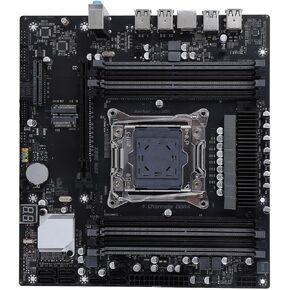 Computer Motherboard,X99E DDR4 LGA 2011 NVME M.2 USB3.0 SATA3.0 Mining Motherboard for E5 2666 V3 2673 2696 V3 CPU Processor