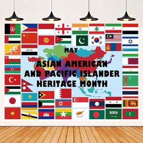 Asian American and Pacific Islander Heritage Month Decorations AAPI Heritage Month Decorations Asian Pacific American Heritage Month Decorations