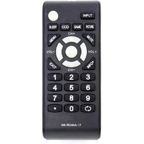 New NS-RC4NA-17 Replaced Remote Control fit for Insignia TV NS-24D510NA17 NS-32D310MX17 NS-32D310NA17 NS-40D510MX17 NS-48D510NA17 NS-39D310NA17 NS-40D510NA17 NS-24D510MX17