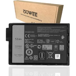 7WNW1 استبدال بطارية الكمبيوتر المحمول لـ Dell Latitude 5424 Rugged Extreme ، Latitude 5420 Rugged Extreme ، Latitude 7424 Rugged Extream