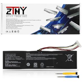 ZTHY B010-00-000001 Laptop Battery Replacement for GETAC EVGA SC17 1070 758-41-2633-T1 Series B010-00-000005 15.2V 74.48Wh 4900mAh