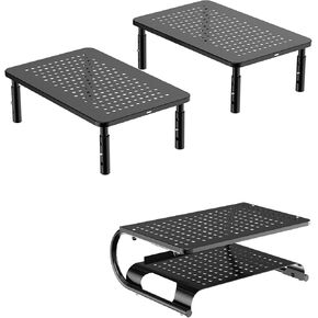 WALI Bundles-Monitor Stand Riser and Computer Desktop Stand Riser Holder