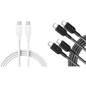 Anker USB C Cable - 6ft, 60W/3A & 2Pack (60W/3A)