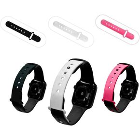 Apple Watch Ankle Extender, Adjustable Ankle Band compatible with ALL Apple Sport Bands - Black