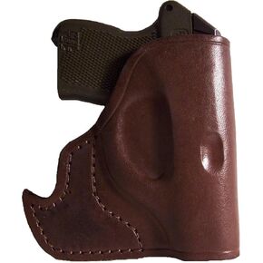 Leather Front Pocket Holster for Ruger LCP .380