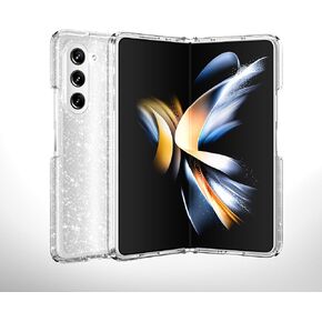 Phone Case for Samsung Galaxy Fold 6 Case Slim Fit Silicone [Anti-Yellowing & Anti-Fingerprint] Rugged Protective Transparent for Samsung Z Fold 6 Clear Case