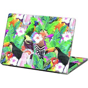 MightySkins Glossy Glitter Skin Compatible with Apple MacBook Air 13.6" M2 (2022) - Tropical Paradise | Protective, Durable High-Gloss Glitter Finish | Easy to Apply Change Styles | Made in The USA