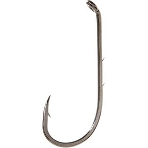 Gamakatsu 05412 High Carbon Steel Bait Holder Hook مع عرقلة شائكة ، 7 عبوات ، فضي