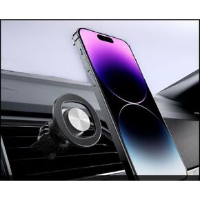 Phone Holder for car, Magnetic Holder for car air Vent and handsfree Dashboard Holder mag Safe 360 Degree Rotate, Compatible with iPhone Android and All Smartphones.