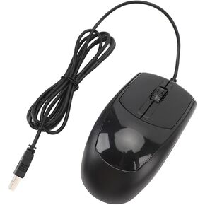 1200 DPI USB Wired Ergonomic Mouse, Silent Click Gaming Mouse for Office Laptop Desktop, Designed for Comfort and Efficiency, Suitable for Productive Work and Efficient Workflow