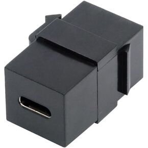 NFHK USB2.0 A Female to Type-B Female Extension Keystone Jack Coupler Adapter for Wall Plate Panel USB Cable