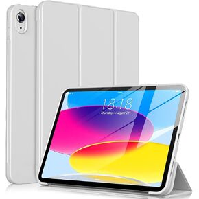 KENKE for iPad A16 11th Generation Case (11 Inch, 2025 Release), iPad 10th Generation Case 10.9 Inch 2022 Without Pencil Holder, Slim Trifold Stand Protective Cover with Soft TPU Back, Black